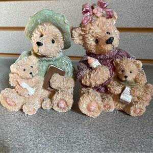 The Homemakers‎ Idea Co. Adorable bears Momma Poppa bear and cubs